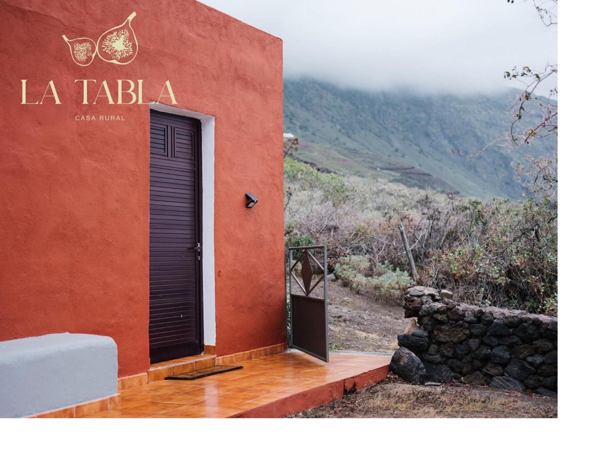 La Tabla Casa Rural Сабиноса Экстерьер фото