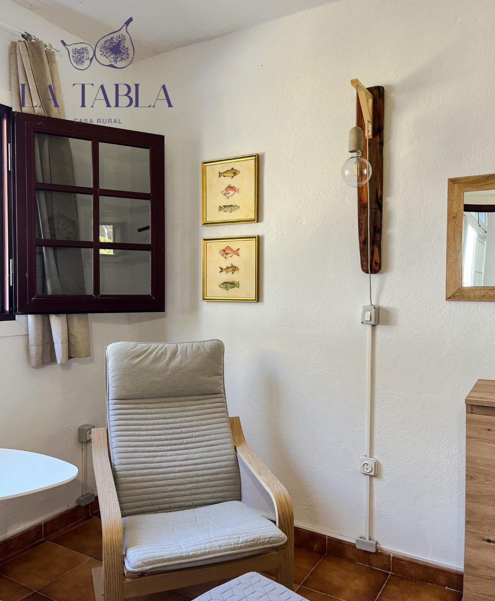La Tabla Casa Rural Сабиноса Экстерьер фото